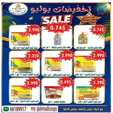 عروض جمعية الأحمدى التعاونية من ٢٥ حتى ٣١ يوليو ٢٠٢٦ عروض الصيف - صفحة 8
