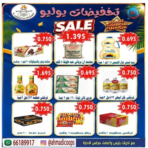 عروض جمعية الأحمدى التعاونية من ٢٥ حتى ٣١ يوليو ٢٠٢٦ عروض الصيف - صفحة 10