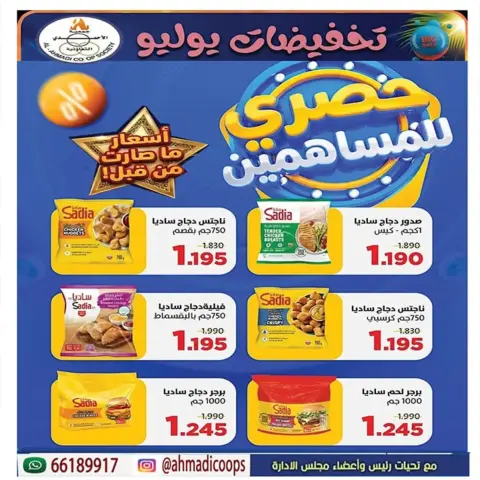 عروض جمعية الأحمدى التعاونية من ٢٥ حتى ٣١ يوليو ٢٠٢٦ عروض الصيف - صفحة 13
