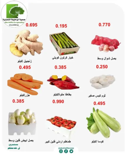 عروض جمعية أبو حليفة التعاونية من ٢٧ حتى ٢٨ يوليو ٢٠٢٦ عروض الخضار والفواكه - صفحة 3