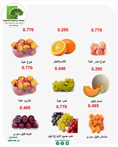 عروض جمعية أبو حليفة التعاونية من ٢٧ حتى ٢٨ يوليو ٢٠٢٦ عروض الخضار والفواكه - صفحة 5
