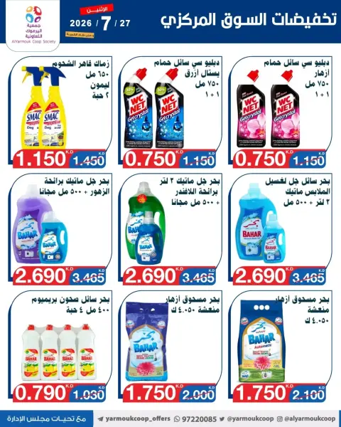 Ofertas de Cooperativa Yarmouk lunes 27 julio 2026 Venta Mercado Central - Página 7