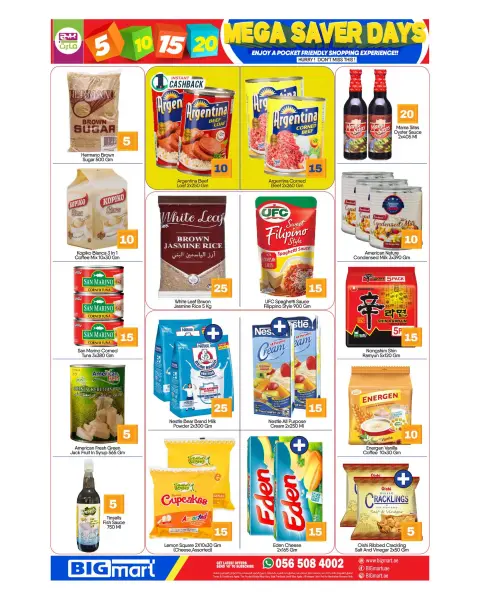 BIGmart UAE offers from 30 July to 2 August 2026 Savings Days Offers - Page 6