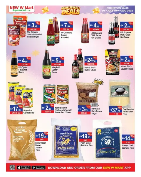 New W mart UAE offers from 30 July to 9 August 2026 Incredible Trades - Page 8