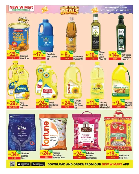 New W mart UAE offers from 30 July to 9 August 2026 Incredible Trades - Page 11