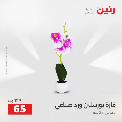 عروض رنين من ٢ حتى ٣ أغسطس ٢٠٢٦ عروض هدايا وديكورات - صفحة 62