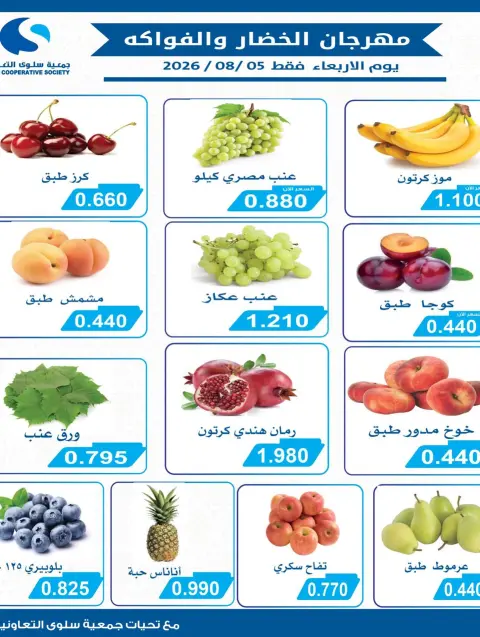 Offres Coopérative Salwa seulement mercredi 5 août 2026 Festival des Fruits et Légumes - Page 3