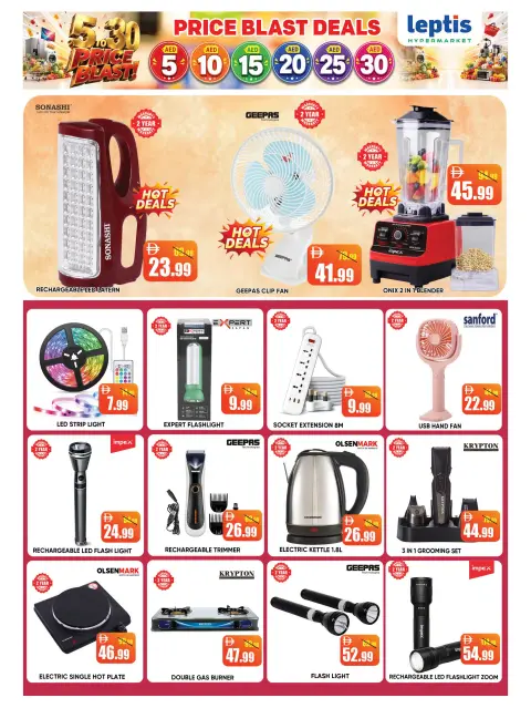 Leptis Hypermarket offers in Ras Al Khaimah from 6 to 9 August 2026 Electronics Offers - Page 9