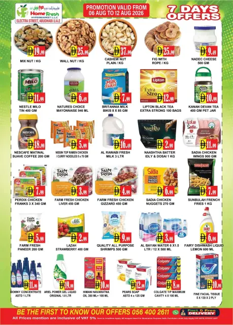 Ofertas de supermercado Home Fresh Abu Dhabi de 6 a 12 agosto 2026 Ofertas de fin de semana - Página 3