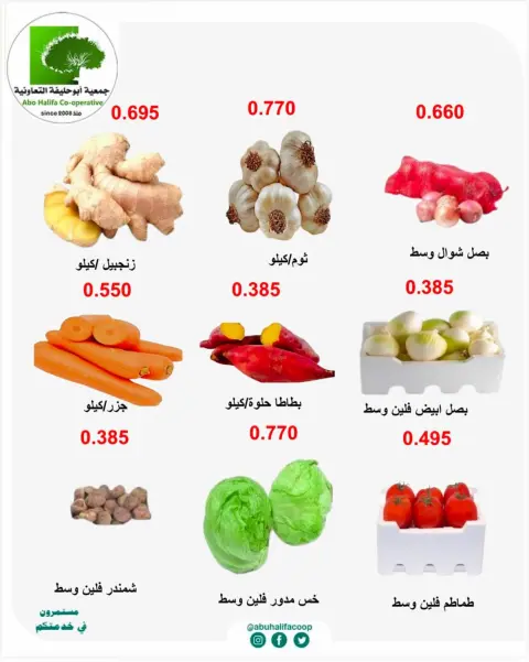 Offres Coopérative Abo Halifa de 17 à 18 août 2026 Offres de fruits et légumes - Page 2