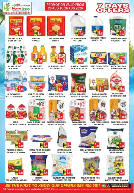 Ofertas de supermercado Home Fresh Abu Dhabi de 20 a 26 agosto 2026 Happy Onam Festival - Página 4