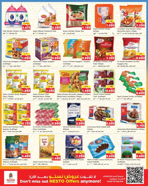 Offres Nesto Hypermarchés Fahaheel, Hawalli, Farwaniya de 25 à 31 août 2026 Offres de rentrée - Page 12