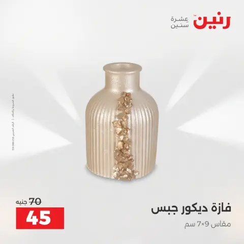 عروض رنين من ٢٧ حتى ٢٩ أغسطس ٢٠٢٦ عروض هدايا وديكورات - صفحة 35