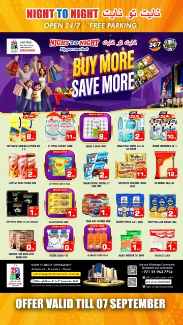 Ofertas de Night to Night Sharjah de 4 a 7 septiembre 2026 Compra más, ahorra más - Página 1