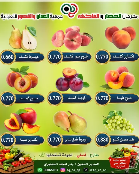 Al adan & Al Qasour co-op Kuwait offers Sunday 6 September 2026 Vegetable and Fruit Festival - Page 3