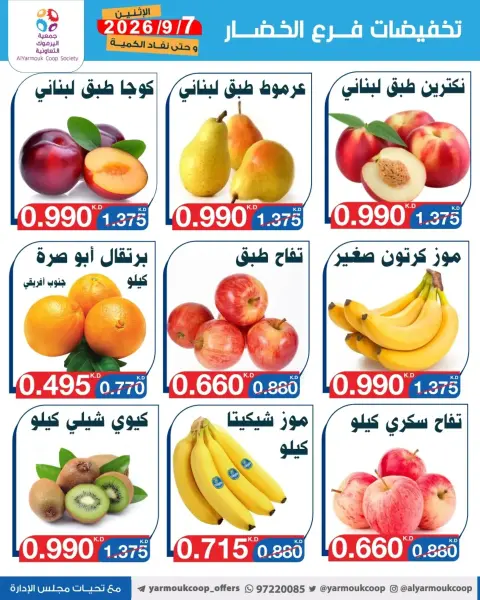 Yarmouk co-op offers Monday 7 September 2026 Vegetable and fruit discounts - Page 4