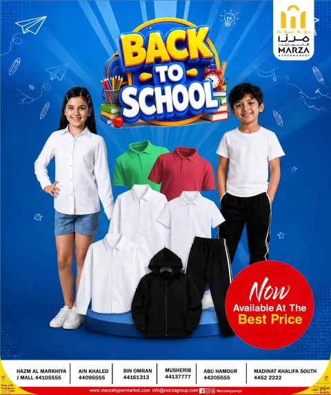 Marza Hypermarket Qatar offers from 4 to 15 September 2026 Back to School Deals - Page 8