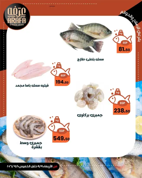 Arafa market offers in Fayoum from 9 to 10 September 2026 Fish Sale - Page 3