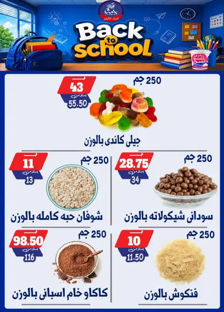 عروض بندق ماركت من ١٠ حتى ١٦ سبتمبر ٢٠٢٦ عروض العودة إلى المدرسة - صفحة 13