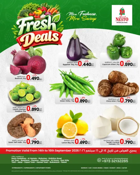 Nesto Bahrain offers from 14 to 16 September 2026 Fresh Deals - Page 2