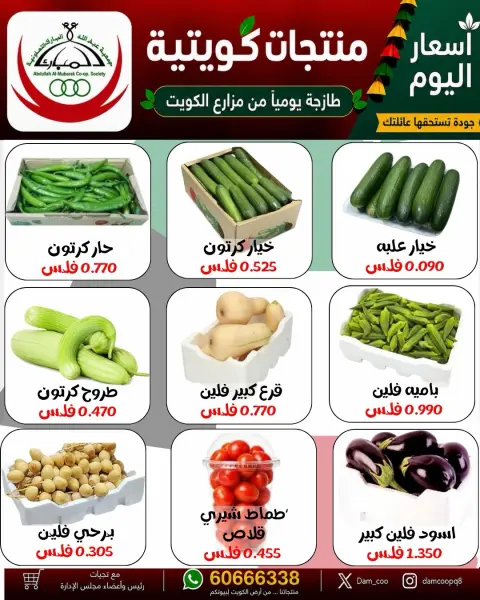 عروض جمعية عبد الله المبارك التعاونية الثلاثاء ١٥ سبتمبر ٢٠٢٦ عرض الخضار والفاكهة - صفحة 4