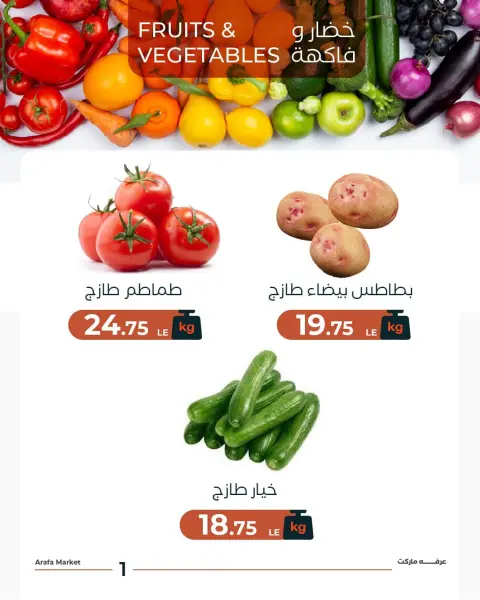 عروض عرفة ماركت بفرع الفيوم الثلاثاء ١٥ سبتمبر ٢٠٢٦ عروض شادر الثلاثاء - صفحة 3