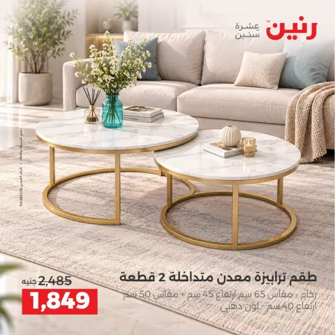 عروض رنين من ١٧ حتى ٢١ سبتمبر ٢٠٢٦ عروض الأثاث - صفحة 41