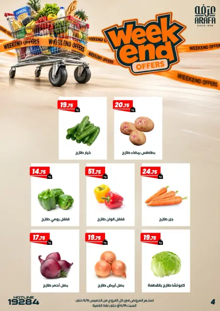 عروض عرفة ماركت مصر من ١٧ حتى ١٩ سبتمبر ٢٠٢٦ عروض الويك اند - صفحة 6