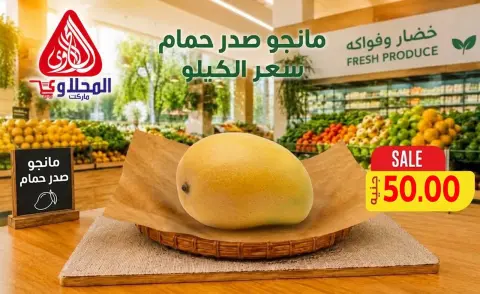 عروض المحلاوى ماركت من ١٦ حتى ١٩ سبتمبر ٢٠٢٦ عروض الخضار والفواكه - صفحة 5