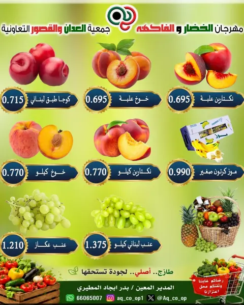 Ofertas de Cooperativa Al Adán y Al Qasour Kuwait domingo 20 septiembre 2026 Festival de Frutas y Verduras - Página 2