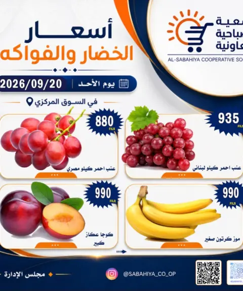 Offres Coopérative Sabahiya seulement dimanche 20 septembre 2026 Offres de fruits et légumes - Page 9