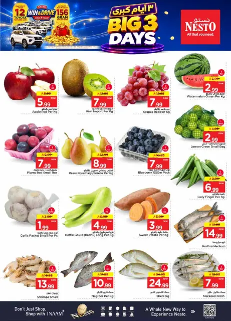 Nesto offers in Al Kharj, Riyadh from 7 to 9 Rabiʻ II 1448 AH (20 – 22 September 2026) Best Days Deals - Page 2