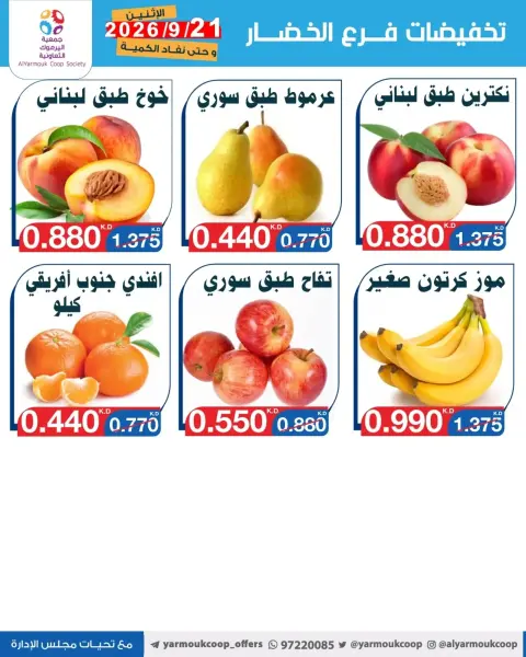 Yarmouk co-op offers Monday 21 September 2026 Vegetable and fruit discounts - Page 2
