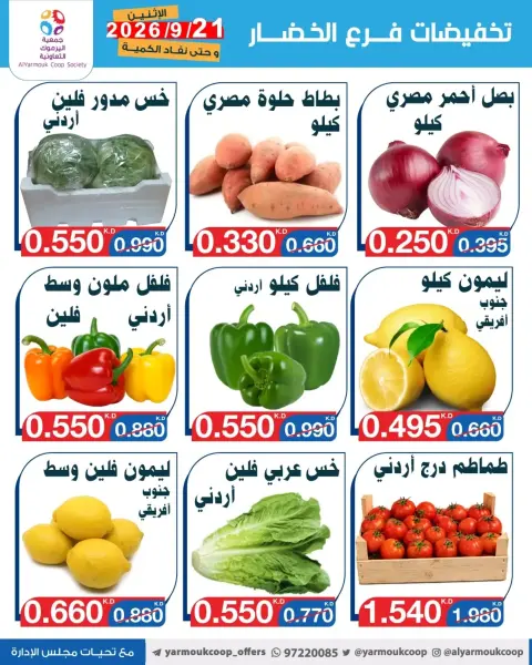 Yarmouk co-op offers Monday 21 September 2026 Vegetable and fruit discounts - Page 4