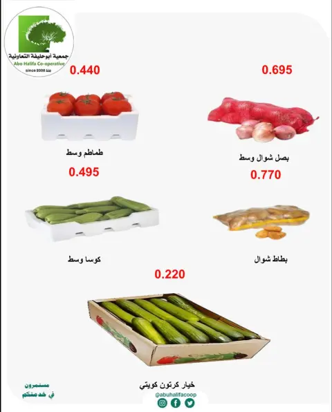 عروض جمعية أبو حليفة التعاونية من ٢١ حتى ٢٢ سبتمبر ٢٠٢٦ عروض الخضار والفواكه - صفحة 4