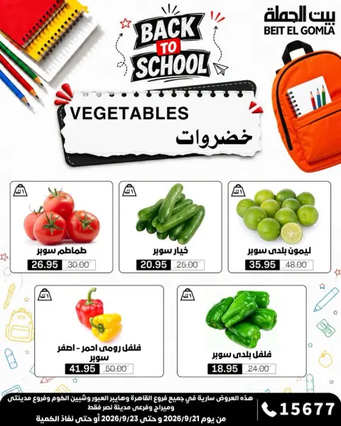 عروض بيت الجملة من ٢١ حتى ٢٣ سبتمبر ٢٠٢٦ عروض الفريش فود - صفحة 12