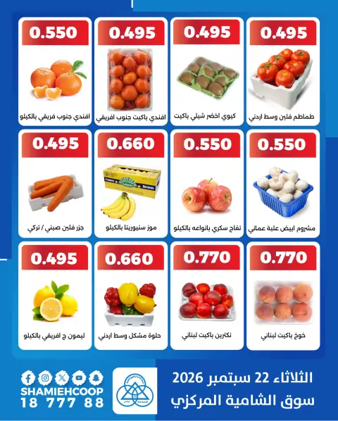 Offres Coop Shamieh seulement mardi 22 septembre 2026 Offres de fruits et légumes - Page 2