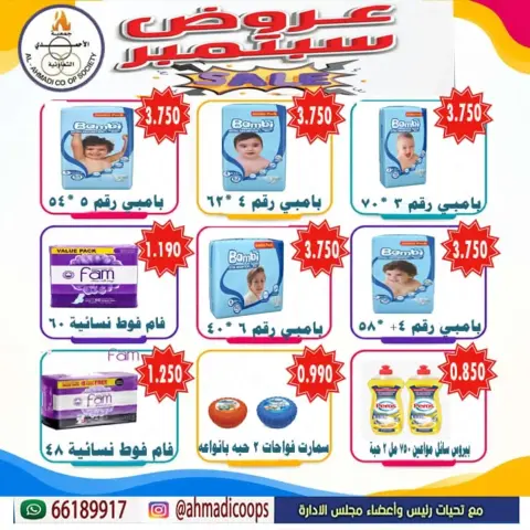Ahmadi coop offers from 24 September to 3 October 2026 September Sale - Page 19