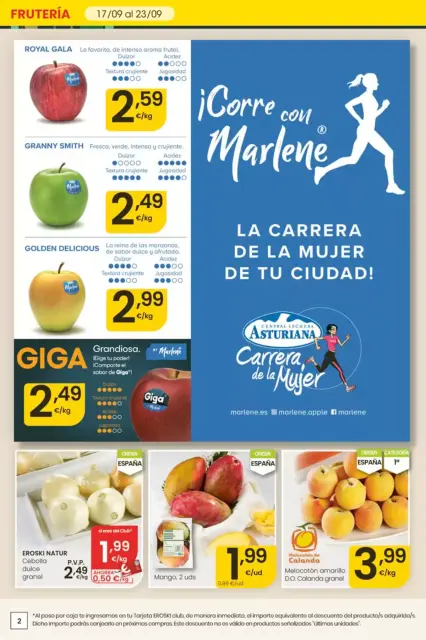 Offres Eroski Espagne de 17 à 30 septembre 2026 Voulez-vous économiser avec moi ? - Page 2