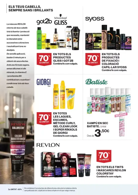 Offres Hipercor Espagne de 24 septembre à 14 octobre 2026 Les Millors Marques En Parfumerie - Page 4