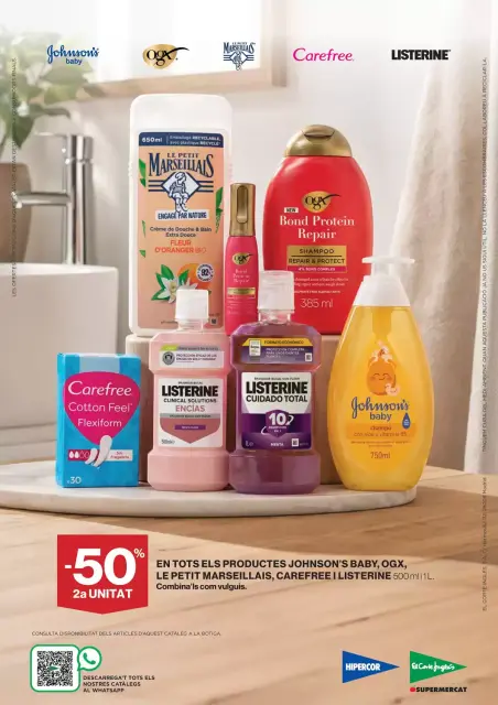 Offres Hipercor Espagne de 24 septembre à 14 octobre 2026 Les Millors Marques En Parfumerie - Page 16
