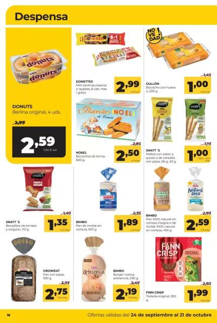 Offres ‎Supermarchés Alimerka‎ Espagne de 24 septembre à 21 octobre 2026 Mensuel Asturies - Page 18