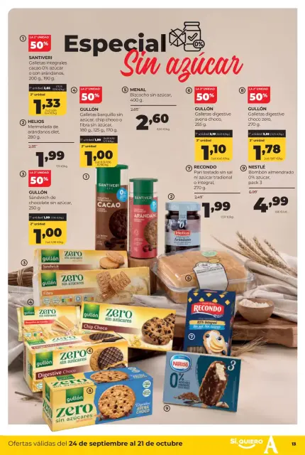 Offres ‎Supermarchés Alimerka‎ Espagne de 24 septembre à 21 octobre 2026 Mensuel Asturies - Page 13