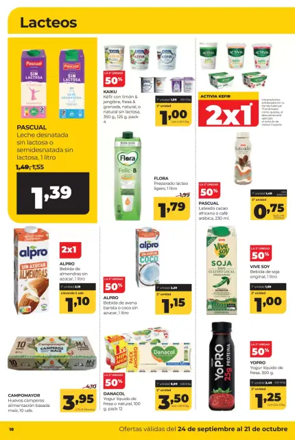 Offres ‎Supermarchés Alimerka‎ Espagne de 24 septembre à 21 octobre 2026 Mensuel Asturies - Page 10