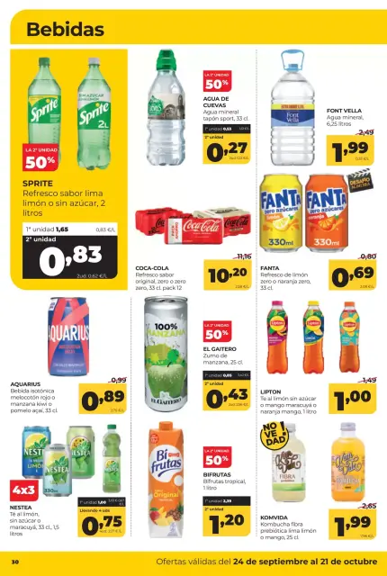 Offres ‎Supermarchés Alimerka‎ Espagne de 24 septembre à 21 octobre 2026 Mensuel Asturies - Page 30