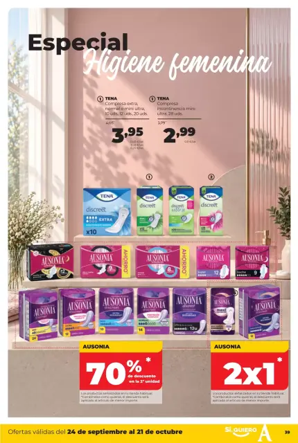 Offres ‎Supermarchés Alimerka‎ Espagne de 24 septembre à 21 octobre 2026 Mensuel Asturies - Page 39