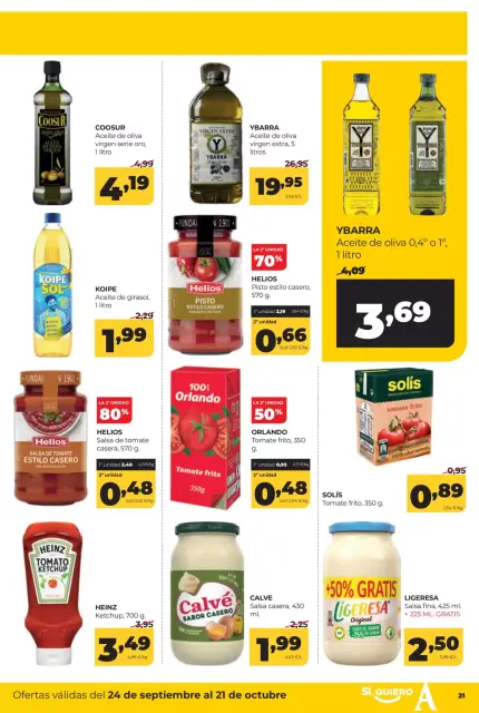 Offres ‎Supermarchés Alimerka‎ Espagne de 24 septembre à 21 octobre 2026 Mensuel Asturies - Page 21