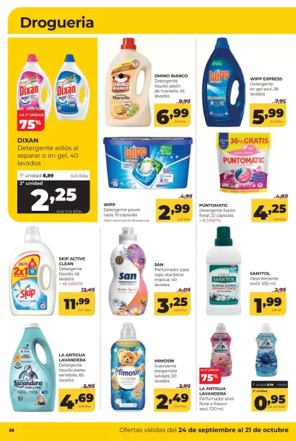 Offres ‎Supermarchés Alimerka‎ Espagne de 24 septembre à 21 octobre 2026 Mensuel Asturies - Page 36