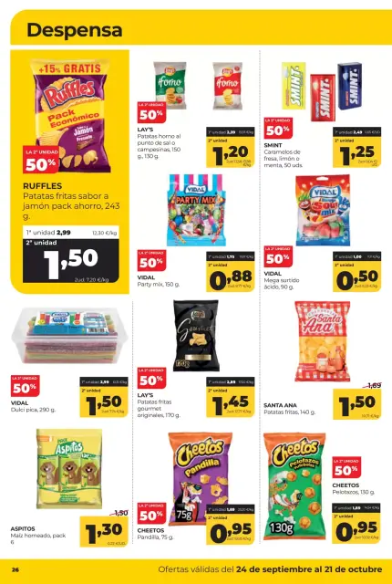 Offres ‎Supermarchés Alimerka‎ Espagne de 24 septembre à 21 octobre 2026 Mensuel Asturies - Page 26
