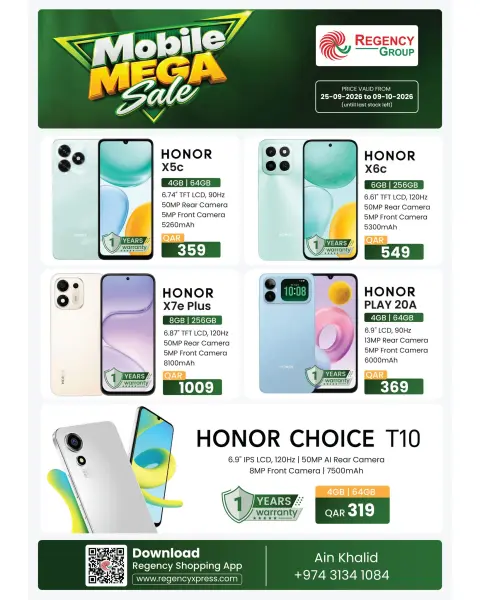 Regency Shopping Complex Qatar offers from 25 September to 9 October 2026 MOBILE MEGA SALE - Page 2